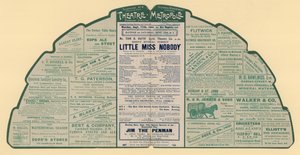 Theatre Metropole, Peckham, Londra için reklam broşürü by English School