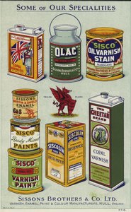 Sissons Brothers & Co Limited için reklam yayılması by English School