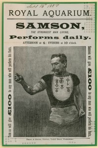 Samson için reklam by English School