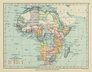 Afrika (renkli lito) by English School
