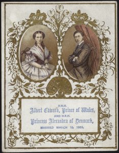Albert Edward, Galler Prensi ve Danimarka Prensesi Alexandra by English School