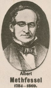 Albert Methfessel (gravür) by English School