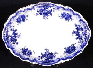 Albertoli deseni Staffordshire tabağı, c.1860 (seramik) by English School