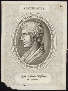 Alcibiades, önde gelen bir Atinalı devlet adamı by English School