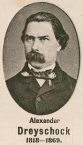Alexander Dreyschock (gravür) by English School