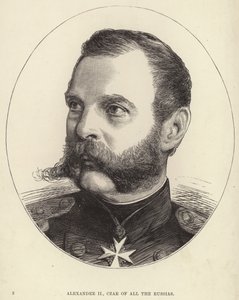 Rusya Alexander II by English School