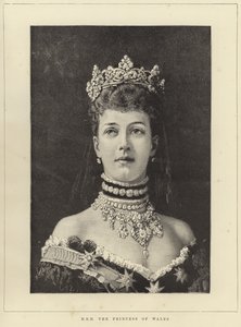 Alexandra, Galler Prensesi by English School