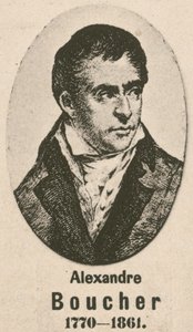 Alexandre Boucher (gravür) by English School