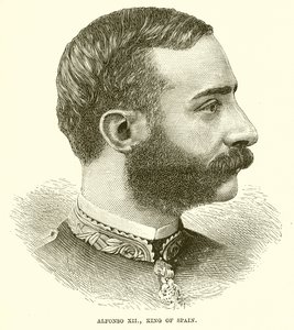 Alfonso XII, İspanya Kralı by English School
