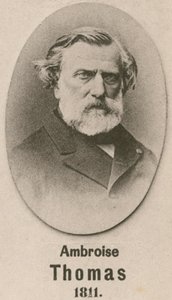 Ambroise Thomas (gravür) by English School