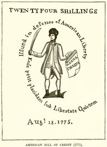 Amerikan Kredi Faturası (1775) by English School
