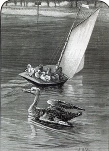 Endişeli Anne, Round Pond, Kensington