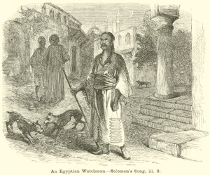 Mısırlı Bir Bekçi, Solomons Song, iii, 3 by English School
