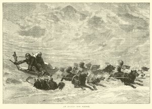 Bir Eskimo Köpek Kızağı by English School