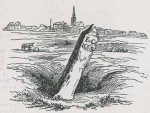 1679 tarihli bir okçuluk işareti by English School