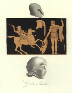 Antik Yunan zırhı by English School
