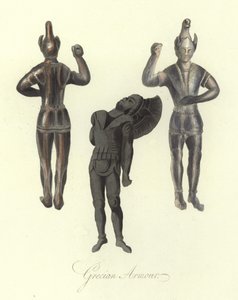 Antik Yunan zırhı by English School