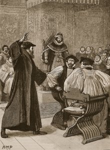 Andrew Melville, İskoç Danışma Meclisi önünde, Cassells Illustrated History of England