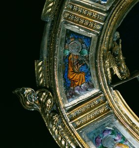 Bir nefesli çalgı çalan melek, William of Wykeham