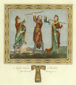 11. Yüzyılın İngiliz-Norman alışkanlıkları by English School