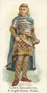 Anglo-Sakson Asil (kromolitho) by English School