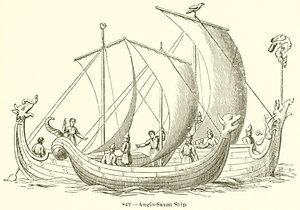 Anglo-Sakson Gemisi by English School