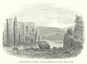 Angostura Geçidi (gravür) by English School
