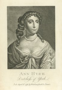 Ann Hyde, York Düşesi by English School