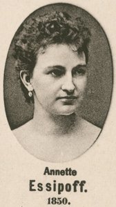 Annette Essipoff (gravür) by English School