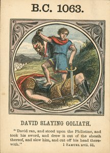 Anno Mundi: MÖ 1063, David Goliath