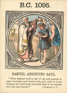 Anno Mundi: M.Ö. 1095, Samuel Saul