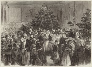 Üniversite Koleji Hastanesinde Noel ağacından yıllık eğlence ve ödüllerin dağıtımı by English School