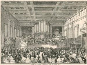 Exeter Hall, Strand, Londra
