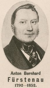 Anton Bernhard Fürstenau (gravür) by English School
