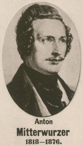 Anton Mitterwurzer (gravür) by English School
