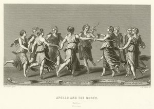 Apollon ve İlham Perileri by English School