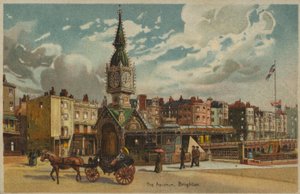 Akvaryum, Brighton, Sussex (renkli taş) by English School