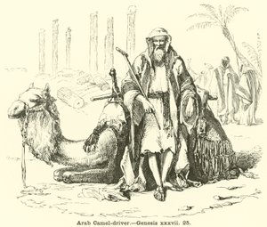 Arap Deve Sürücüsü, Genesis, xxxvii, 25 by English School