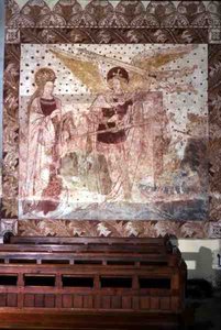 Başmelek Mikail (fresk) by English School