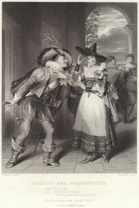 Armado ve Jaquenetta, Kayıp İşgücünü Seviyor, Perde I, Sahne II by English School