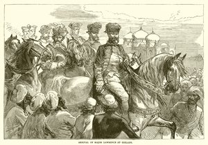 Binbaşı Lawrence'ın Coilady'ye gelişi (1753) by English School
