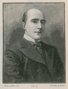 Arthur W Pinero, 35 yaşında by English School