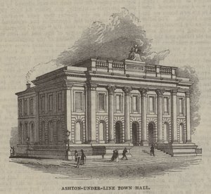 Ashton-under-Line Belediye Binası by English School