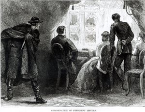 Başkan Lincoln suikastı, 14 Nisan 1865 by English School
