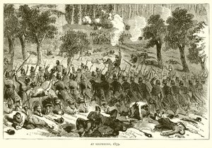 Solferino'da, 1859 by English School