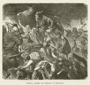 Atilla, Soissons yenilgisinden sonra by English School