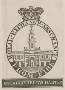 Ateşten Royal Exchange Güvencesi Rozeti by English School