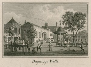Bagnigge Wells, Londra by English School