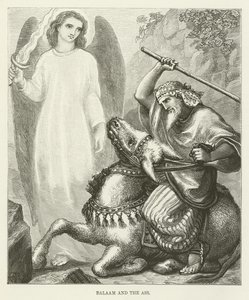 Balaam ve eşek by English School