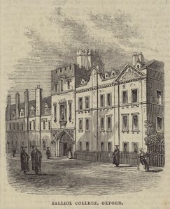 Balliol Koleji, Oxford (gravür) by English School